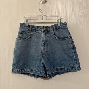 Vintage Classic Blue Denim Women's Shorts